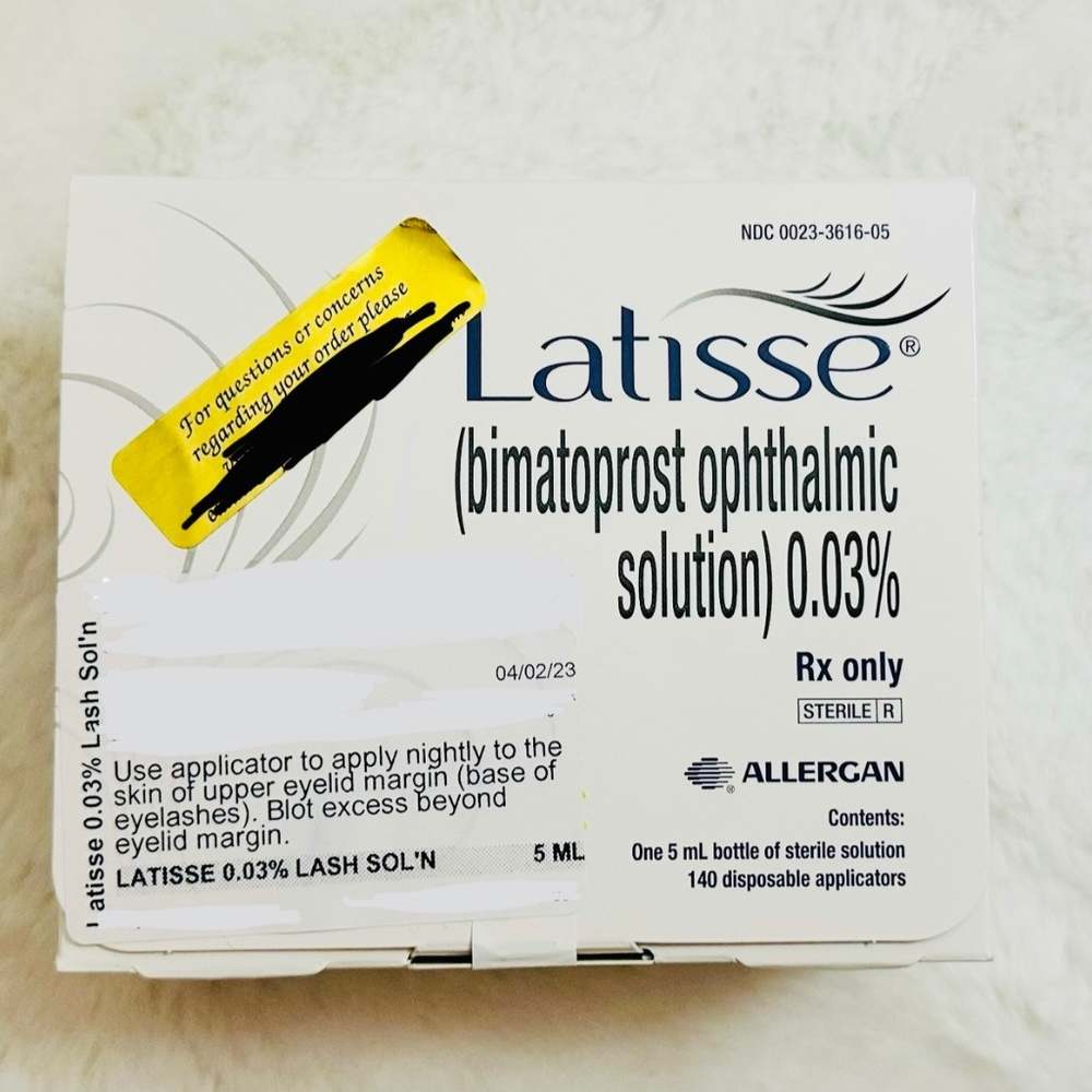 Authentic, NEW 5 mL Lati sse eyelashes serum